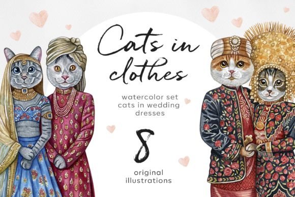 16 Cats in Wedding Dresses Illustration: Integrating Whimsical Art into Professional and Creative Workflows