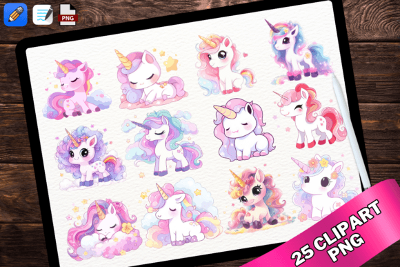 Cute Kawaii Rainbow Unicorn Clipart: A Comprehensive Evaluation for Digital Designers