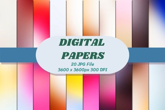 Gradient 14 Background Digital Papers