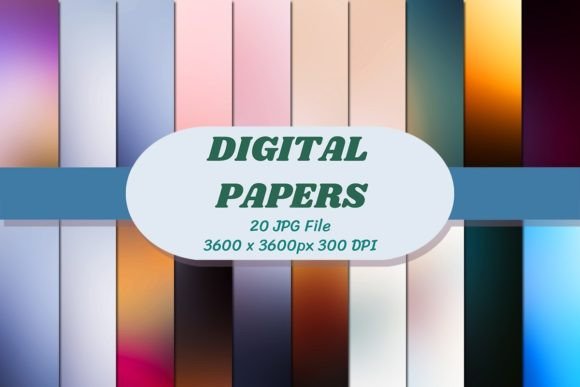 Gradient 31 Background Digital Papers