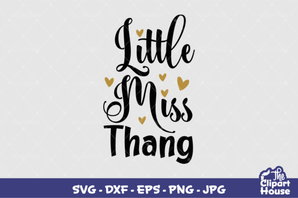 Little Miss Thang: A Versatile Design for Personalized Creations