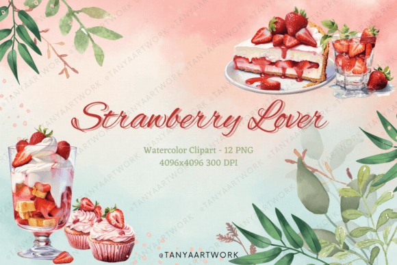 Strawberry Lover SET 01: Elevate Your Brand with Premium Digital Assets